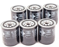 Mahle Short Oil Filters, Set of 6 ERR3340 OC261 for Land Rover