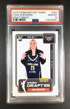 2025 Panini Instant WNBA Paige Bueckers Draft Night #DN1 (RC) PSA 10