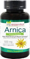 Herbal Arnica Supplements for Bruising  Muscle Soreness 100 caps 