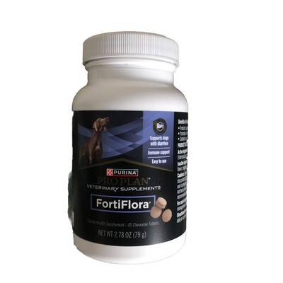 Purina Fortiflora For Dogs 45 Chewable Tablets 