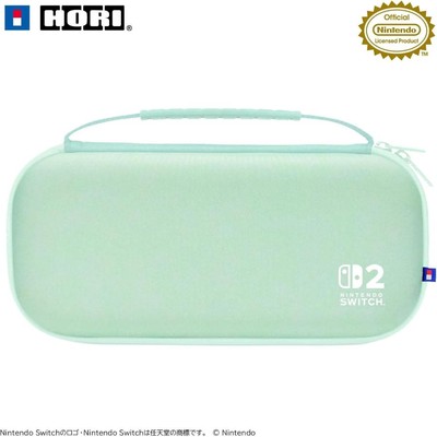 Slim Hard Pouch case Plus for Nintendo Switch 2 Pastel Green HORI