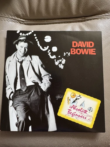 DAVID BOWIE - ABSOLUTE BEGINNERS (ORIGINAL 1986 VINYL SINGLE ) + Insert