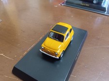 KYOSHO 1/64 FIAT 500 F Yellow 1957 Circle K Sunkus Collector's