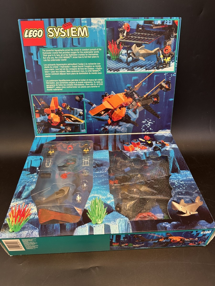 LEGO Aquazone: Shark's Crystal Cave (6190) for sale online | eBay