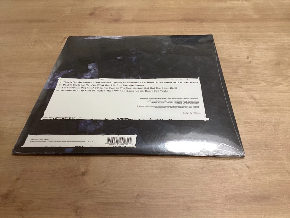 The Infamous... Mobb Deep - Free Agent Clear Smokey Vinyl - Image 3 of 4