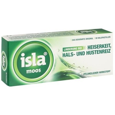 ISLA MOOS Pastillen ,30 Stück ,PZN 03227081
