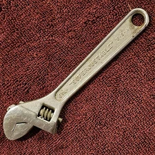 Vintage J.H. Williams & Co. 6” Adjustable Wrench, Locking, Superjustable