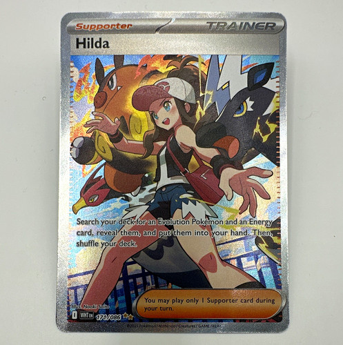 The Pokémon Company Hilda Trainer SIR Holo Full Art EN 171/086 Sv: White Flare