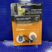 Prime-Line Scree Door Roller Assembly Adjustable Plastic Wheel 1 In B638