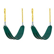 Swing-N-Slide WS 4773 Extreme Swing Seat Set Green, Pack of 2