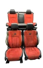 15-23 Challenger Scat Pack SRT Red Alcantara Leather Seat Set Front Rear OEM 87K