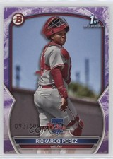 2023 Bowman Prospects Purple Pattern 93/199 Rickardo Perez #BP-27 0if0