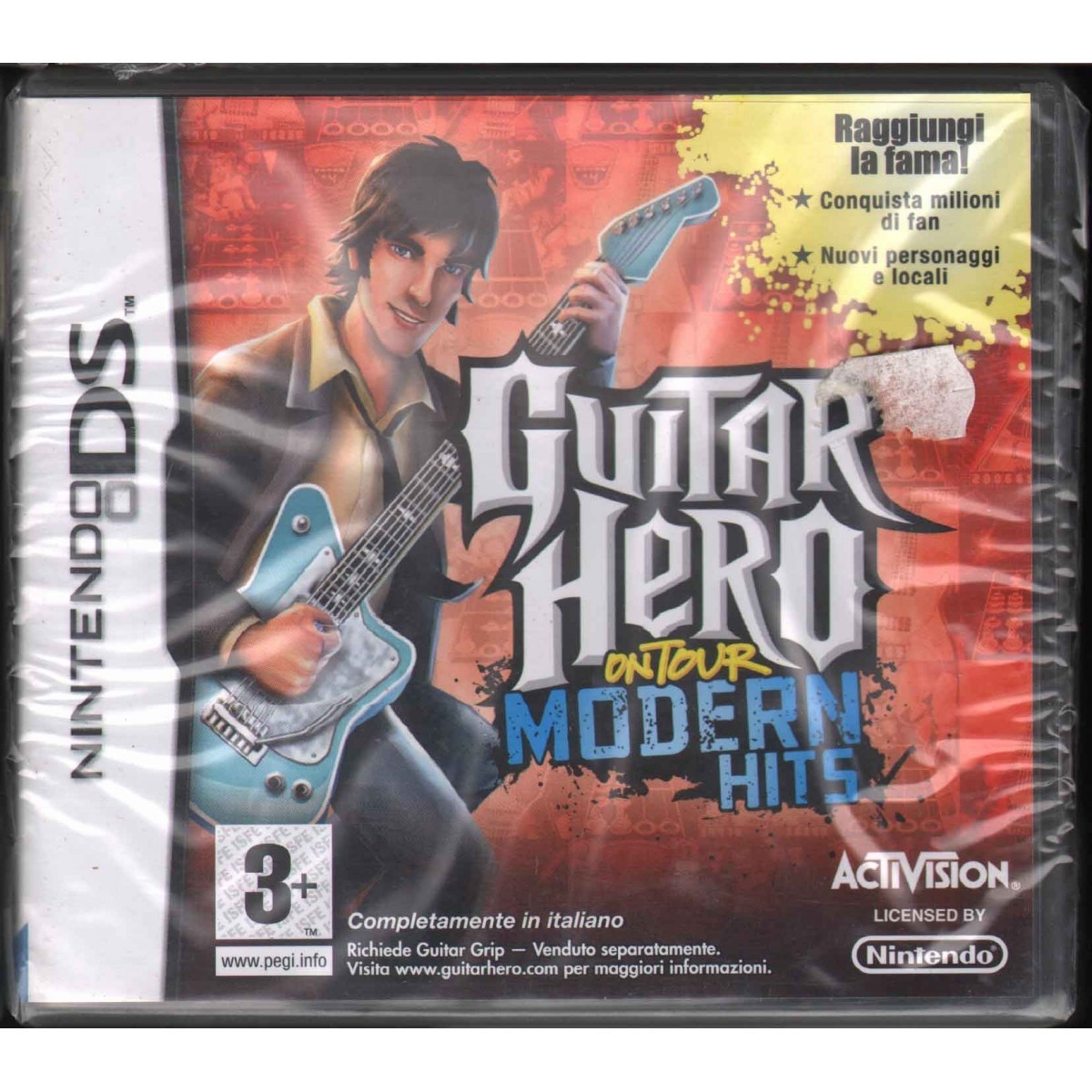Guitar Hero On Tour Modern Hits Video Game Nintendo DS NDS Activision Sealed
