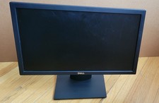 DELL FLAT PANEL MONITOR MODEL E2016H 20" with STAND USED WORKING GREAT
