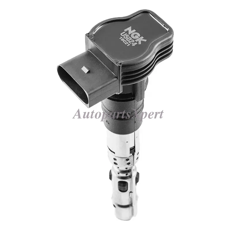 8 pcs OEM NGK Ignition Coils 077905115F For Audi A8 Quattro 2003-2005 V8 4.2L - Imagem 3 de 4