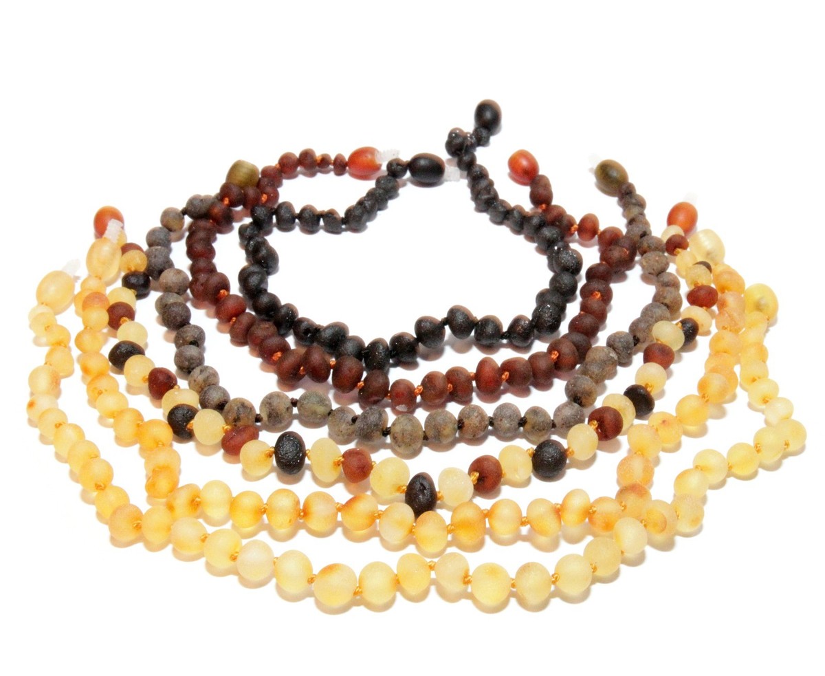 Adult Amber Anklet for Woman Genuine RAW Choose Color Baltic Amber