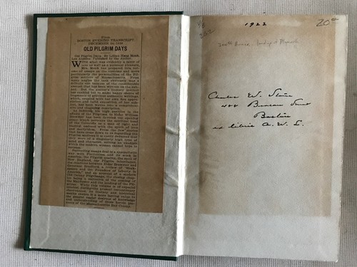 Old Pilgrim Days by Lillian Hoag Monk 1st edition 1920 - Picture 5 of 6