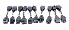LOT OF 10 - 10 PIN TO 10 PIN 2 ROW MINI CABLE CONNECTOR COMPUTER USE- BLACK NEW