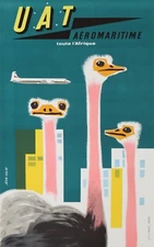 COLIN - UAT AEROMARITIME ALL AFRICA OSTRICH - 1956