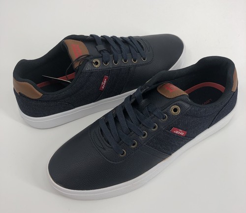 Levis Scarpe Da Uomo Tela \u0026 Tennis In Finta Pelle Misura 9.5 Scarpe Da  Ginnastica Blu Nuovo Nuovo con etichette | eBay