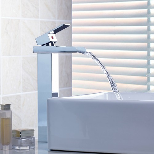 Grifo mezclador de lavabo lavabo lavabo grifo grifo frío y caliente - Imagen 2 de 6