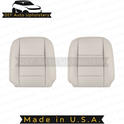 2003-2007 For Ford Crown Victoria Driver/Passenger Top Leather seat Cover Tan