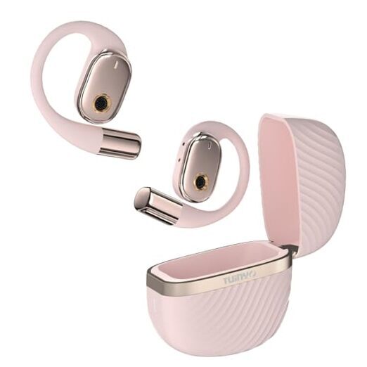 Wireless Open Ear Earbuds Bluetooth 5.4 Fast Rose-image