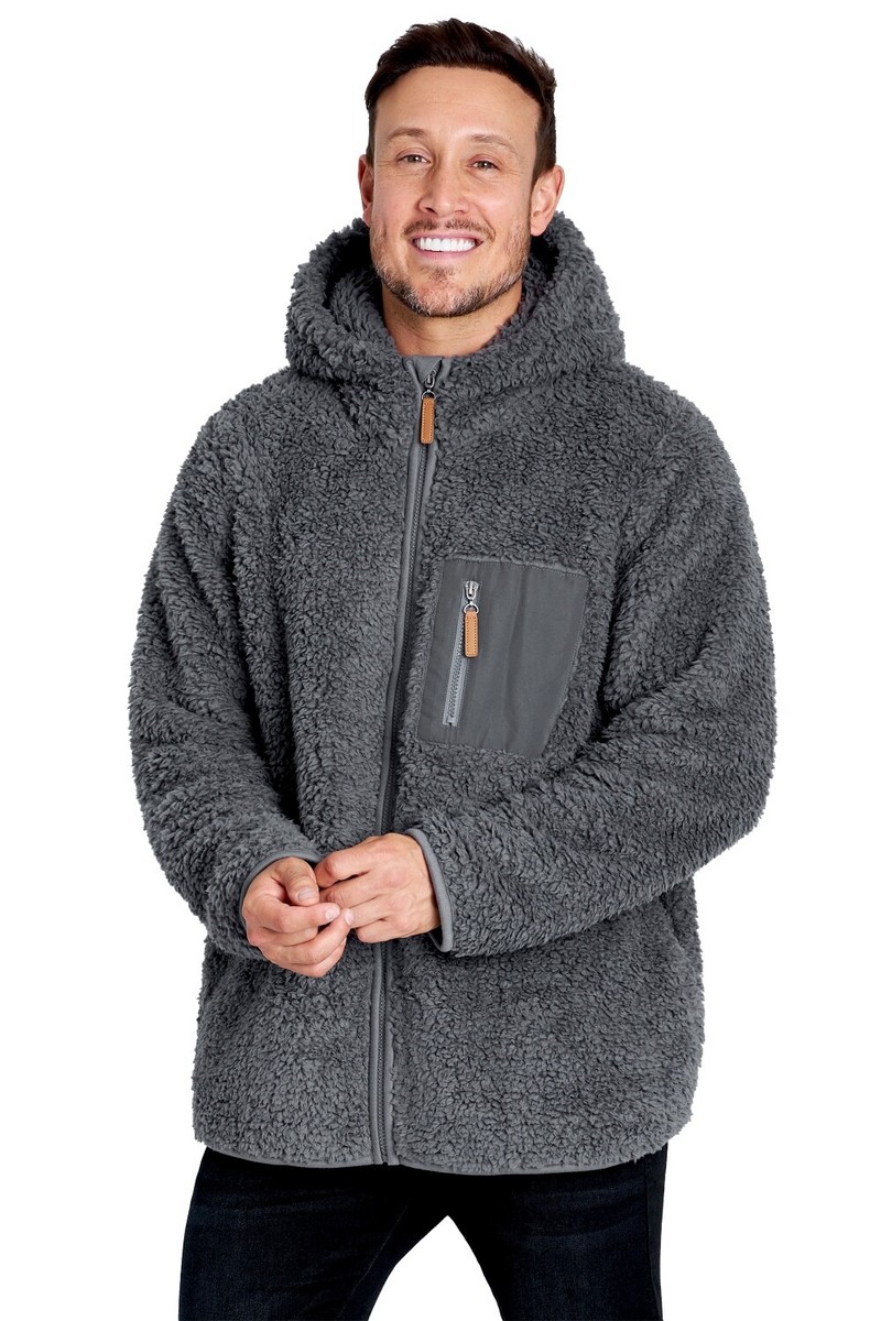 Elkline LAGERFEUER Fleece Jas Heren - blueshadow