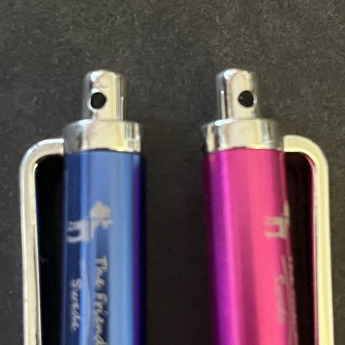 The Friendly Swede Stylus Pens Pink Blue Micro-Knit Fiber Tip Capacitive Lot 2x - 第 5/6 張圖片