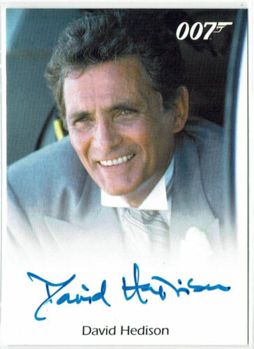 James Bond Classics Autograph Card David Hedison as Felix Leiter Auto - Picture 1 of 2