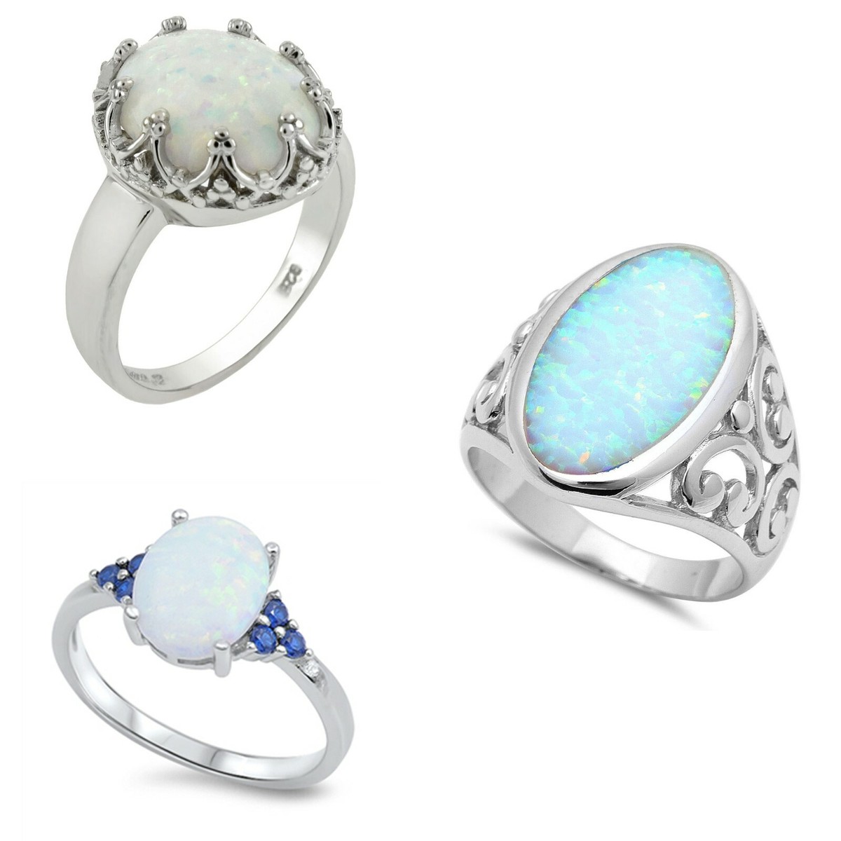 USA Verkäufer Herz Ring Sterlingsilber 925 Bester Schmuck