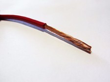 16 GAUGE WIRE RED 25 FT PRIMARY AWG STRANDED COPPER POWER GROUND MTW