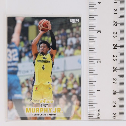 TROY MURPHY JR. - 2025 B.LEAGUE Basketball Trading Card 1st Half - Picture 2 of 3