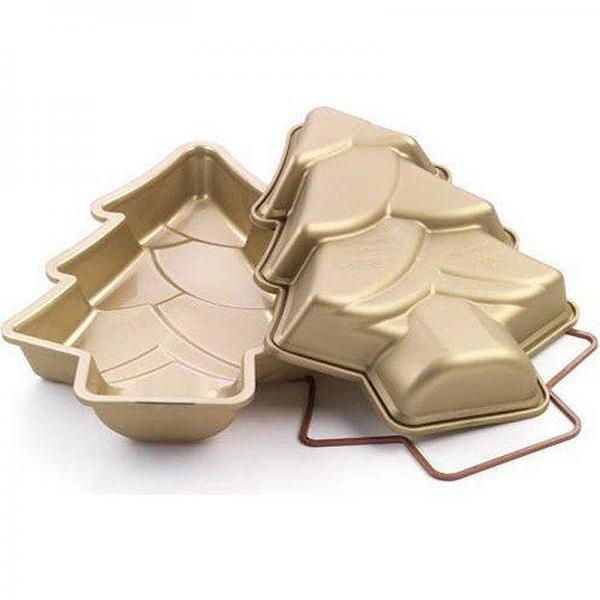 Silikon Backform Motiv Tannenbaum Backen Kuchen Spülmaschine