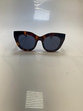 Le Specs Womens Tortoise/ Smoke Air Heart 51mm Sunglasses