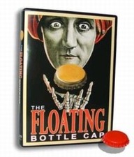 FLOATING BOTTLE CAP DVD WITH FLOATATION KIT MAGIC TRICKS LEVITATIING HOVERING