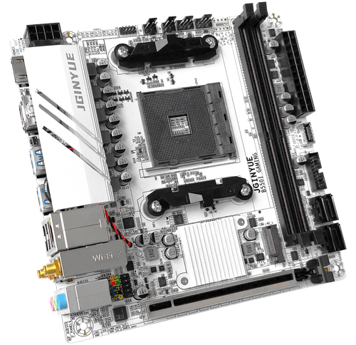B550I GAMING HDIM AMD 4000/5000 B550 SATA Wifi BIOS ATX AMD Motherboard - Picture 3 of 10