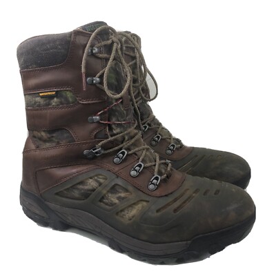 Wolverine W30051 Men s Work Espen Waterproof Mossy Oak Pattern Insulated Size 14