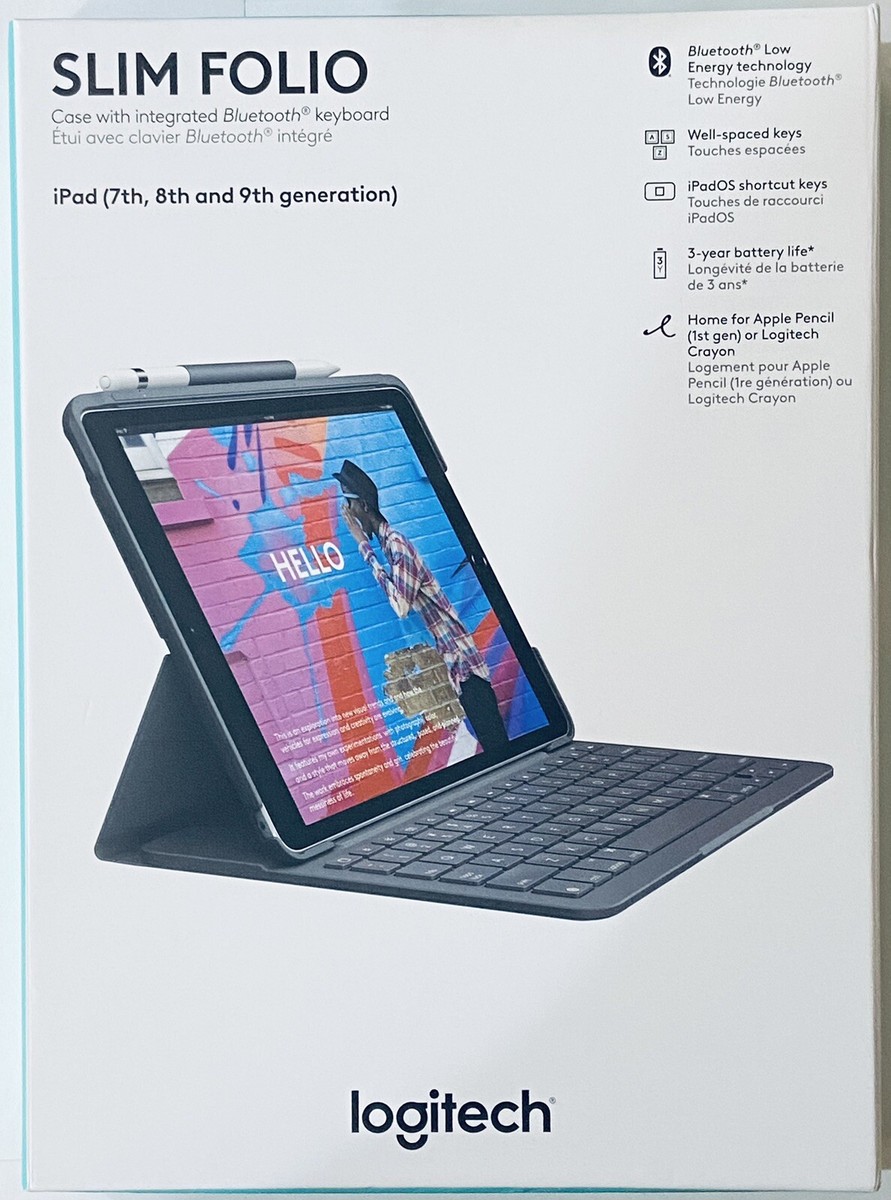 For Ipad Air Folio Pro Slim Folio Logitech Ipad 7th Generation