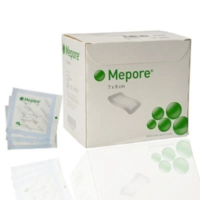Mepore Sterile Absorbent Dressing(s) 7cm x 8cm - Wounds Cuts Grazes 670700