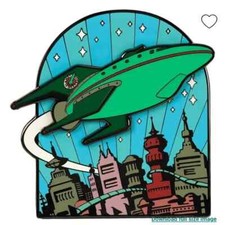 LOUNGEFLY WonderCon Limited Edition Futurama Planet Express Glow 3