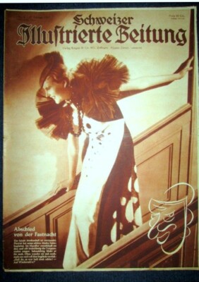 SCHWEIZER ILL. ZEIT. Karneval Äthiopien Musik Teuber Südamerika New York 1937