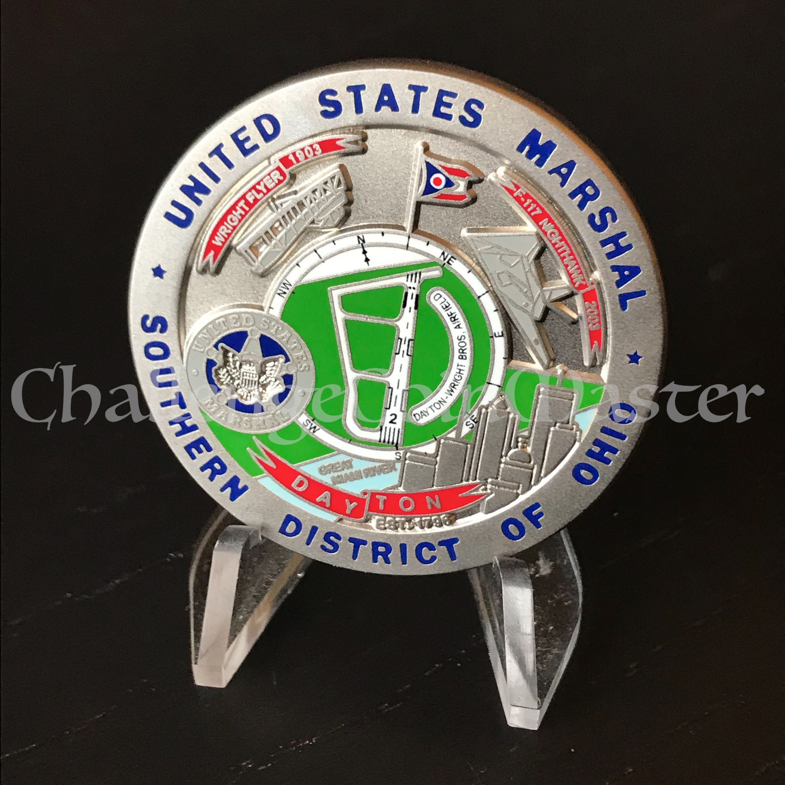 C52 United States Marshal Southern District of Ohio Challenge Coin | eBay