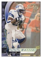 D317 RICKY WATTERS 2000 ABSOLUTE COACHES CORNER 18/300 #123 SEAHAWKS RARE SP