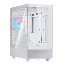 Silverstone LD04-W-ARGB Lucid 04 270  View Micro-ATX CASE WHITE 