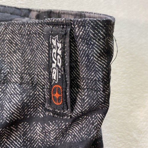 No Fear Boardshorts Mens 35 36 Blk Swim Zip Y2K Skate Surf Streetwear 12” Inseam - Picture 10 of 19