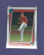 2021 Donruss Optic -  #67 - Spencer Howard - RC - Philadelphia Phillies