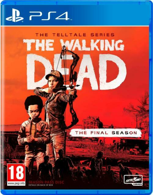 The Walking Dead The Final Season PS4 **NEW SEALED** (Torn Wrapper)