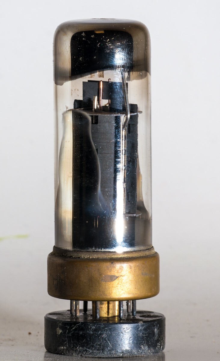EBL21 TESLA, Doppeldiode + Endpentode, geprüft GUT            [#22-12]