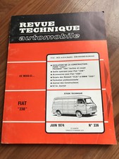 Revue technique Fiat 238